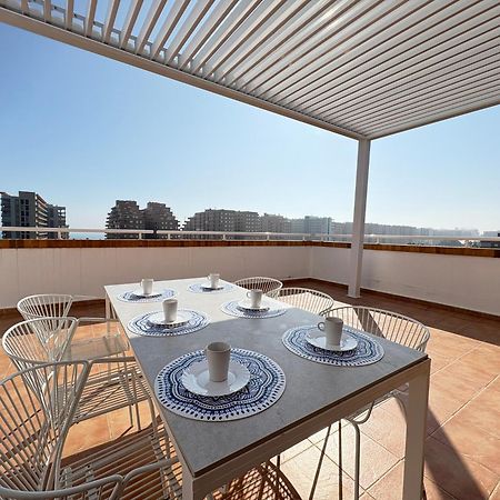 Ferienwohnung Acv - Torremar-2ª Linea Planta 5 Frontal Oropesa del Mar Exterior foto