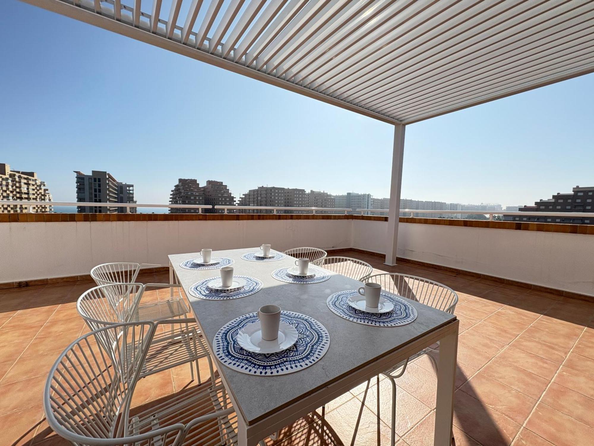 Ferienwohnung Acv - Torremar-2ª Linea Planta 5 Frontal Oropesa del Mar Exterior foto